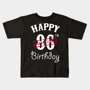 Happy 86th Quarantined Birthday Kids T-Shirt